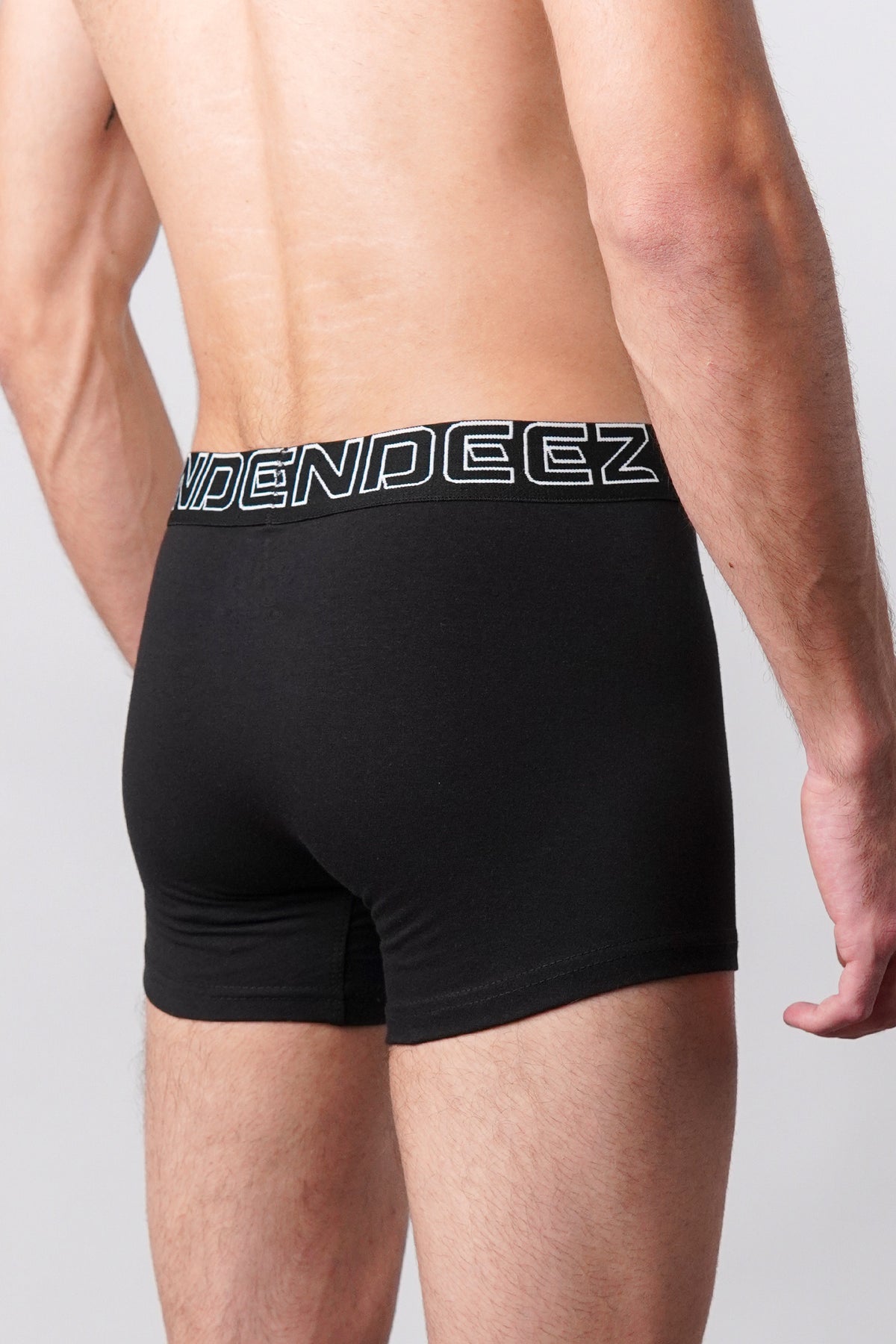 Boxer Trunks - Black, Navy Blue & Grey Pack Of 3