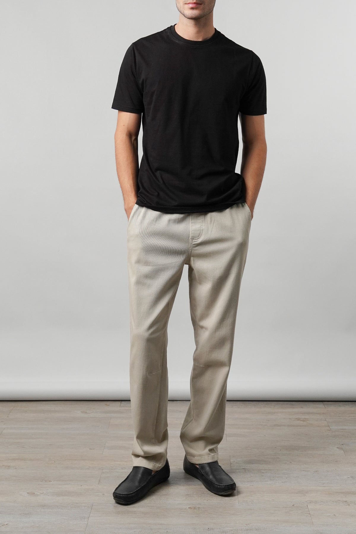 Straight Jogger Pants - Sand