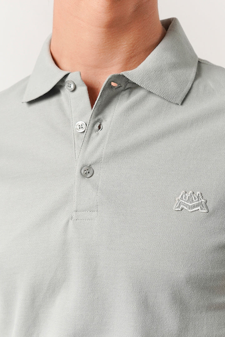 Regular Fit Polo Shirt - Harbour Mist