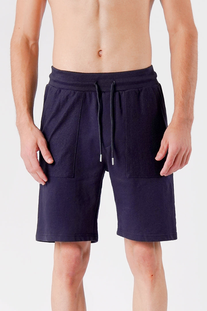 Terry Shorts - Navy Blue