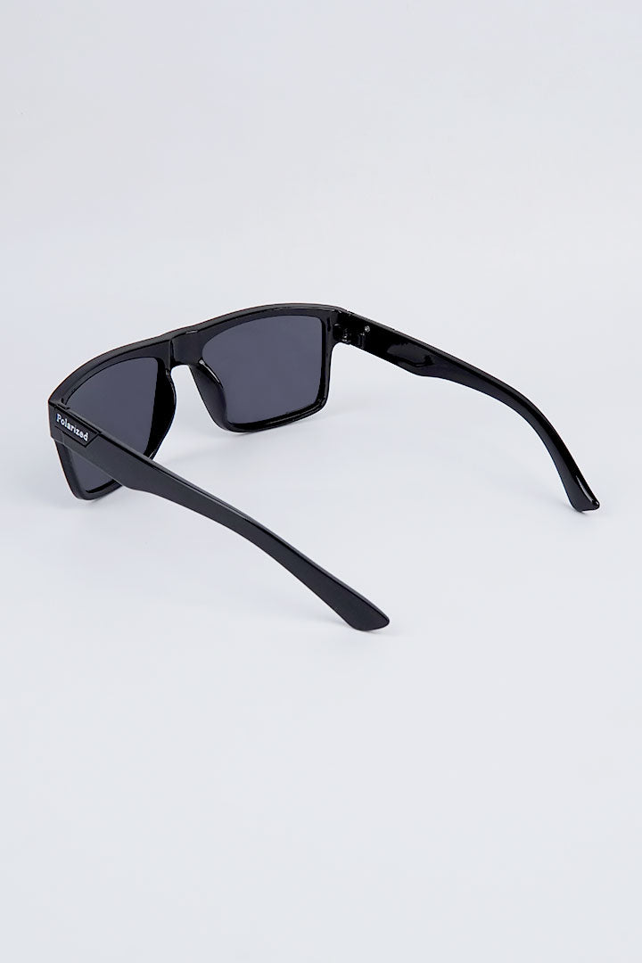 Wayfarer Polarized Sunglasses - Black alternate view