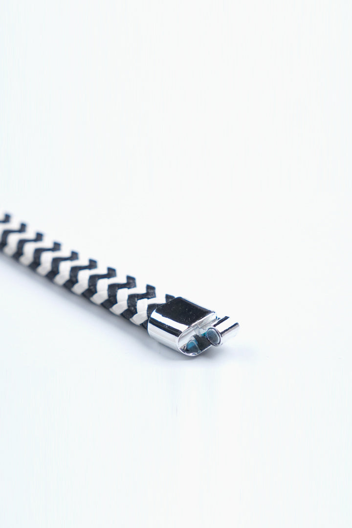 Monochrome Braided Bracelet