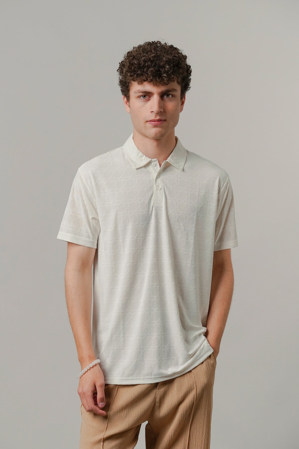 Sports Polo - White - FA