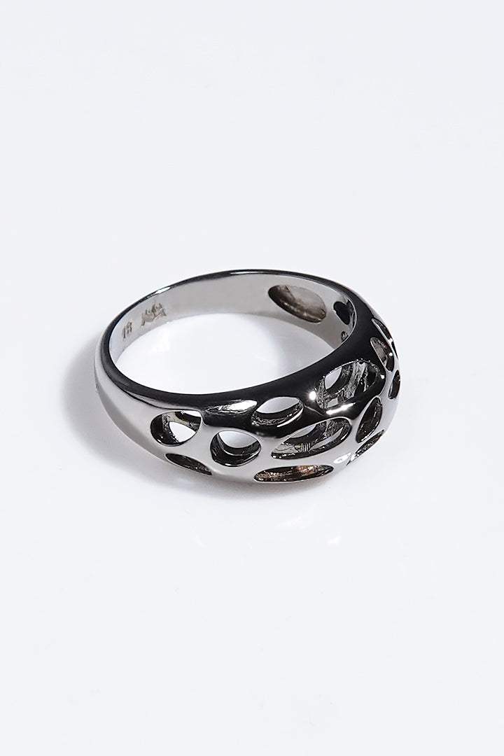 Antique Cut Out Ring - Grey