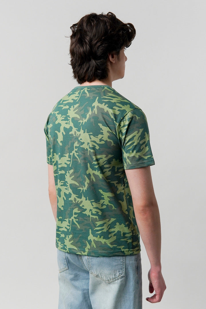 Printed T-Shirt - Camouflage - FA