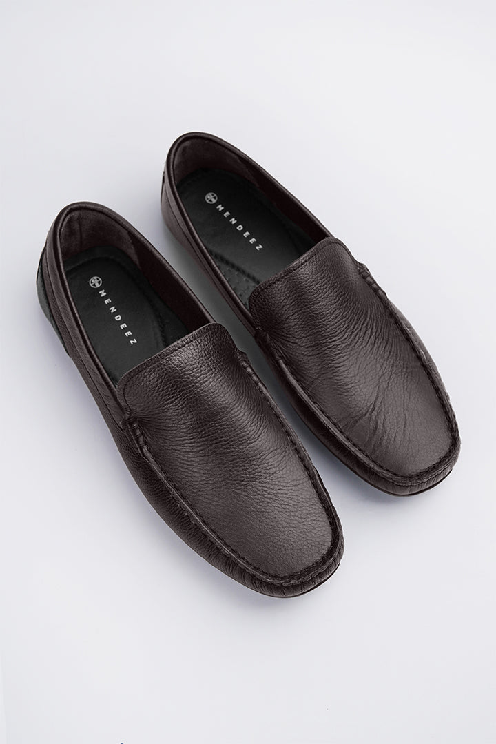 Classic Loafer Shoes - Brown alternate view