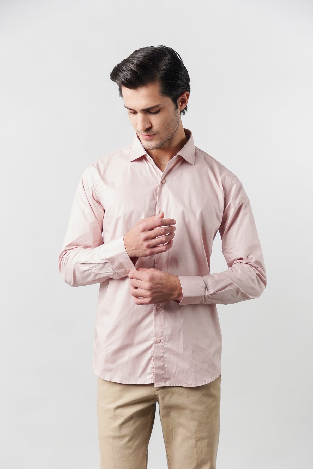 Plain Shirt - Tea Pink