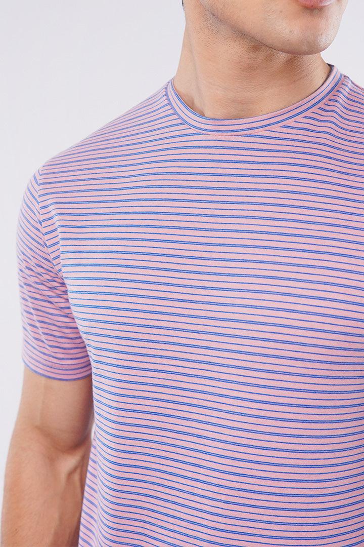 Striped T-Shirt - Pink alternate view