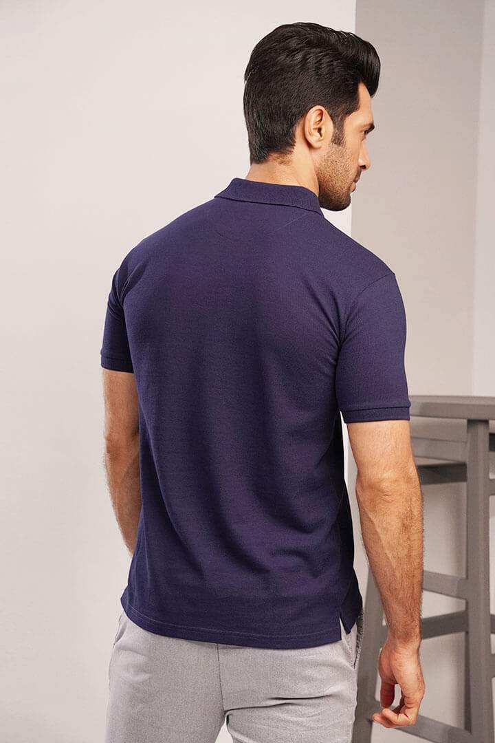 Polo Shirt - Navy Blue - FA