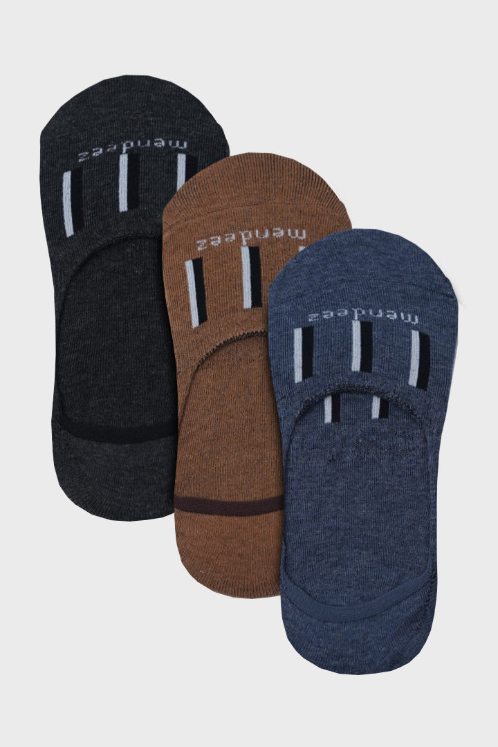 No Show Socks - Pack of 3