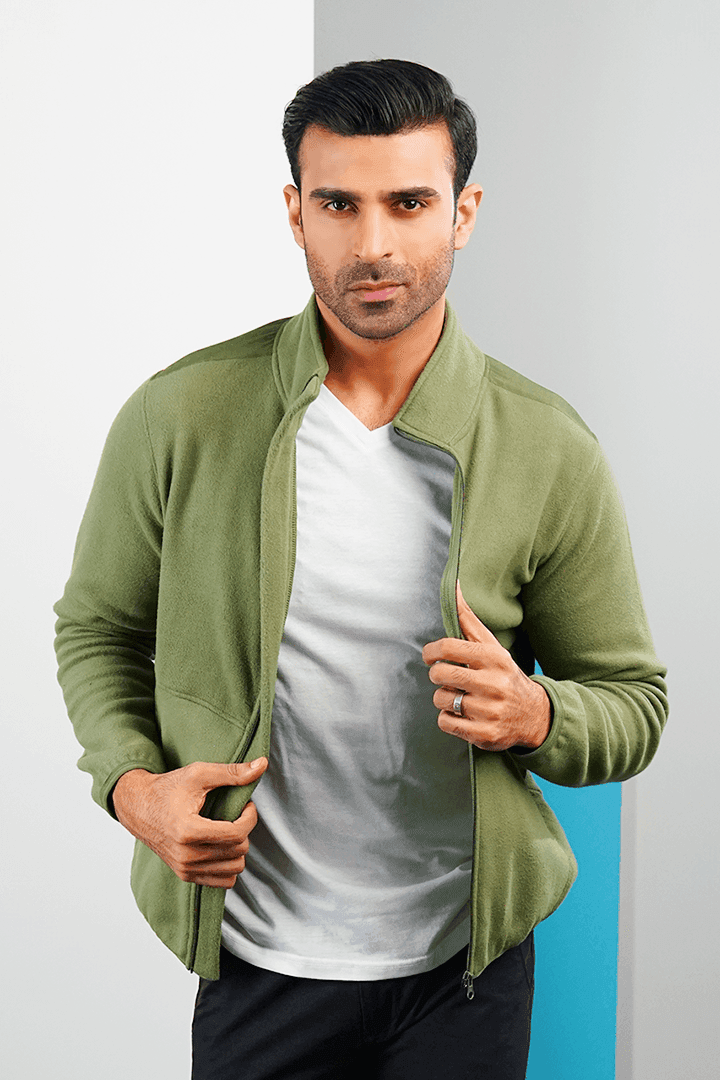 Sage Green Polar Jacket