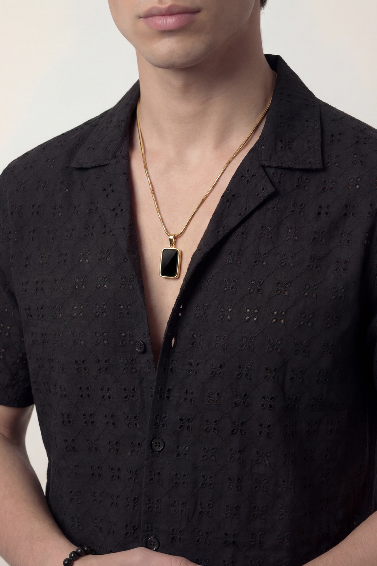 Cuban Shirt - Black - FA alternate view
