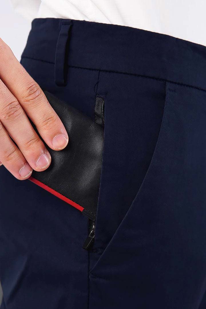 Slim Fit Chinos - Navy alternate view