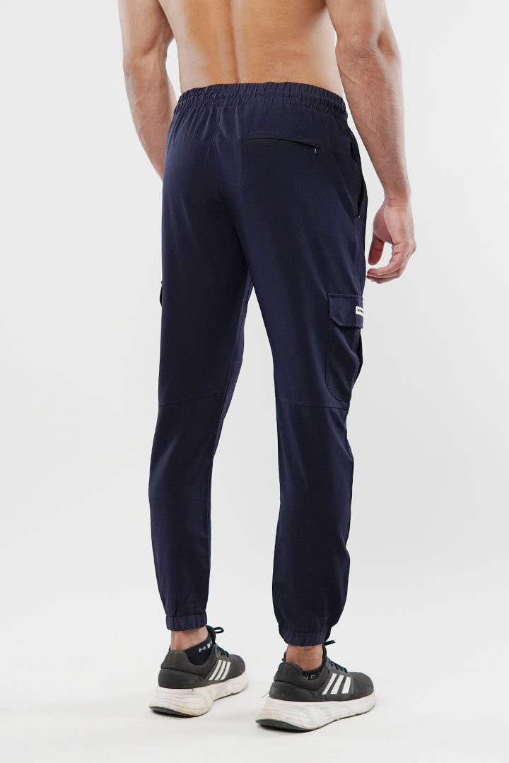 Cargo Jogger Pants - Navy Blue - FA