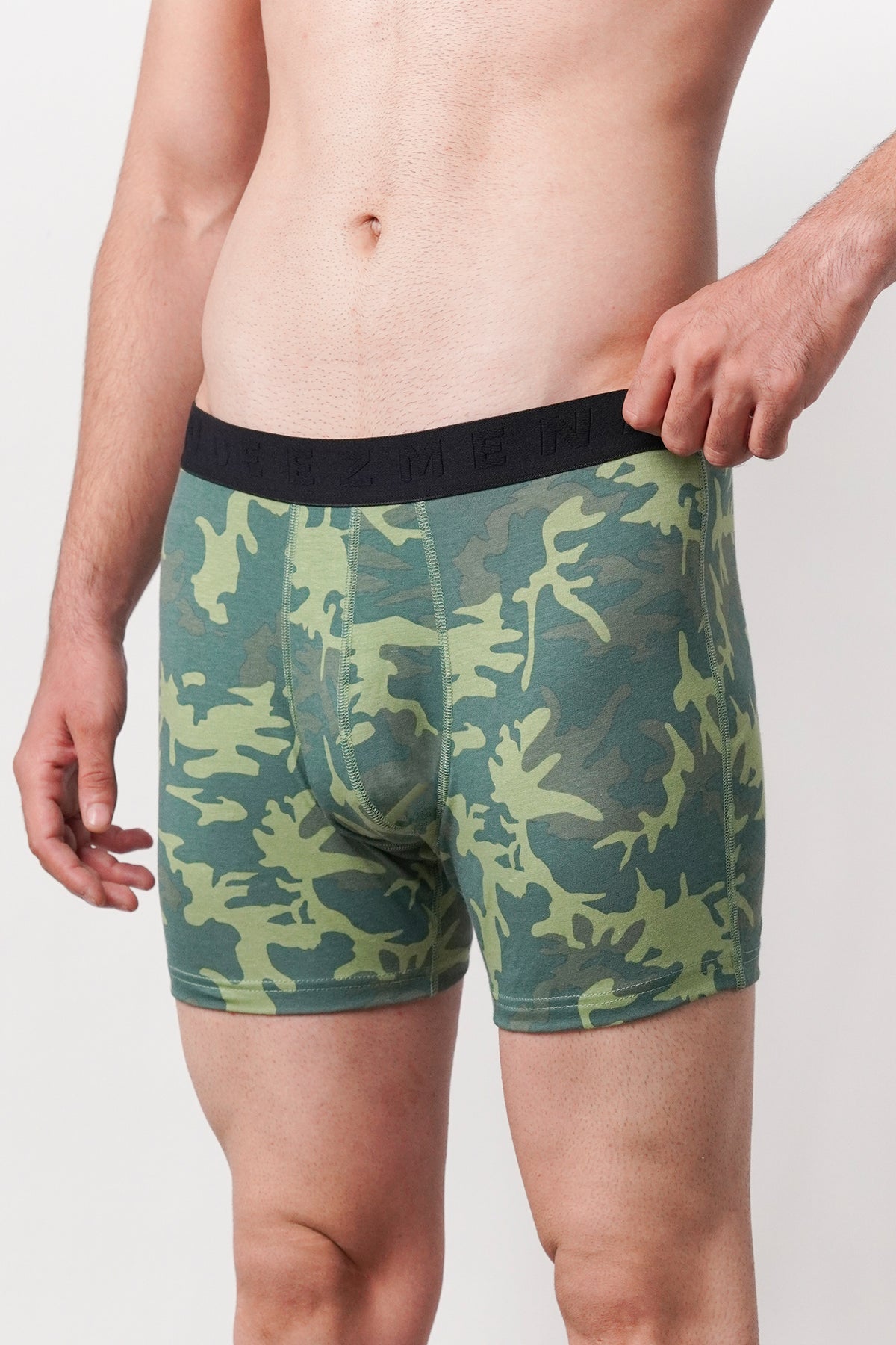 Printed All Day Boxers - Green - FA