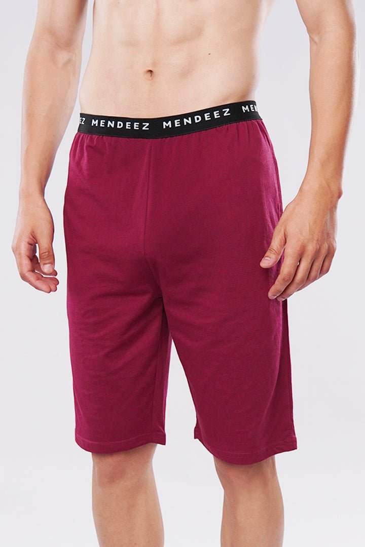 Jersey Shorts - Maroon - FA