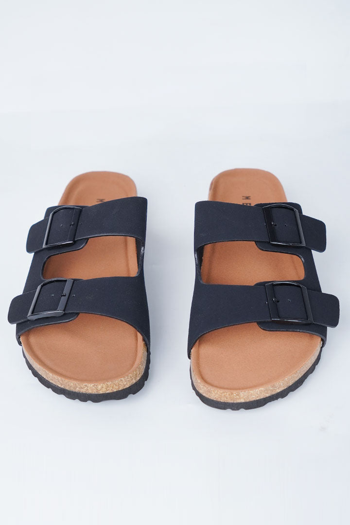 Buckle Slides - Black alternate view