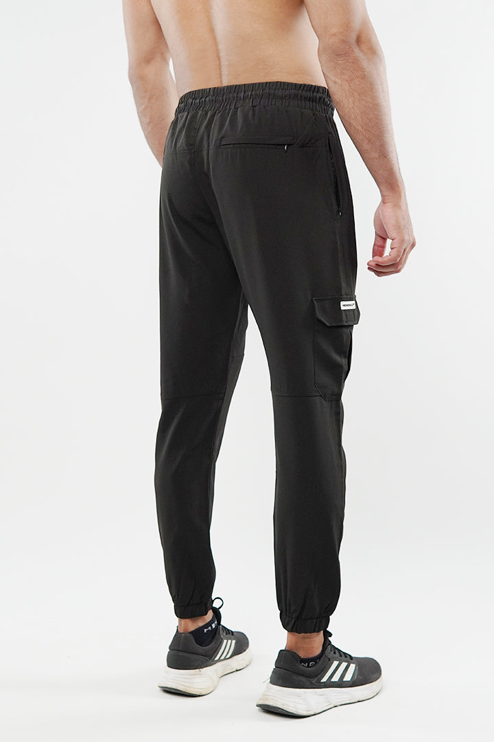 Cargo Jogger Pants - Black - FA