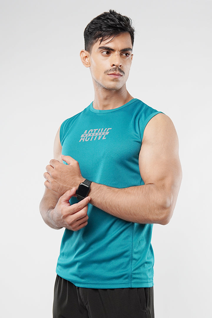 Tank Top - Teal Green