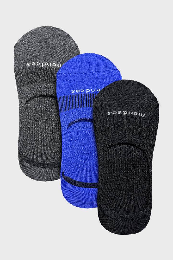 Valor Pack of 3 - No Show Socks - 3 Colors