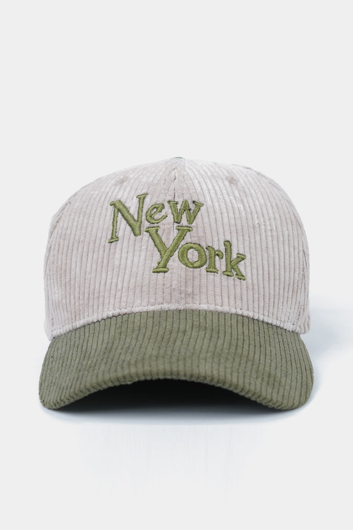 Corduroy Cap - Sand alternate view