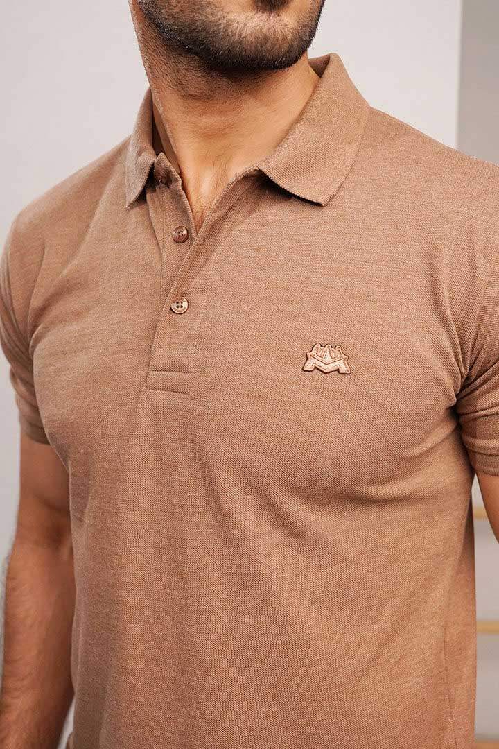Polo Shirt - Brown alternate view