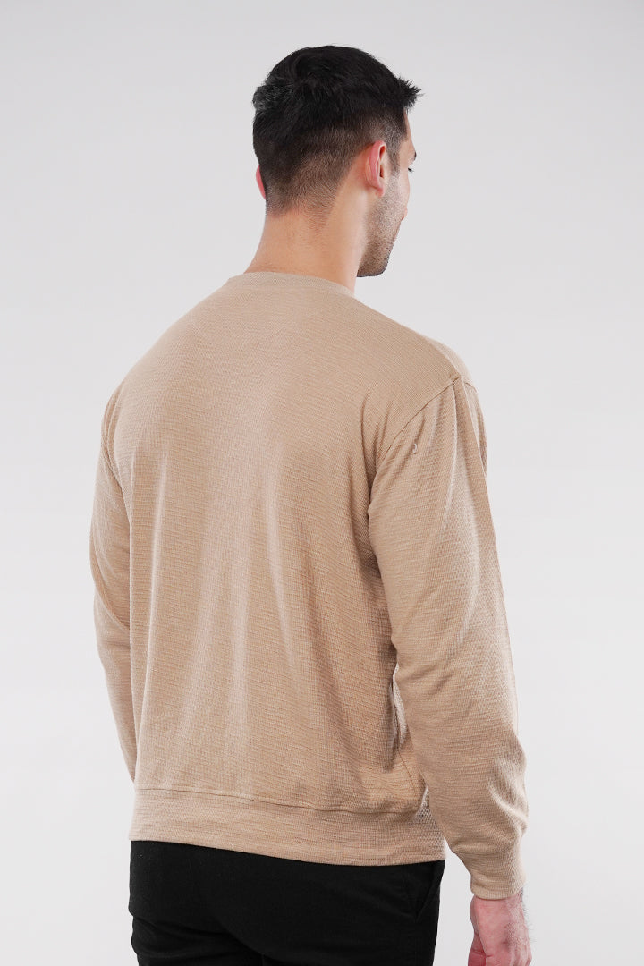 Thermal Sweatshirt - Sand - FA