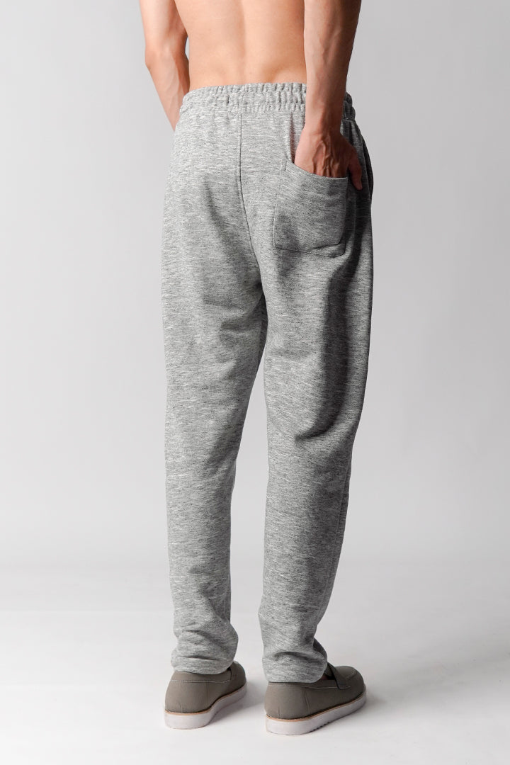 Pintex Jogger Pants - Grey