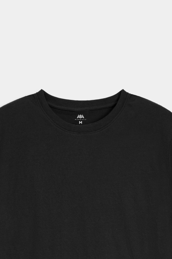 Printed Graphic Tee - Black alternate view