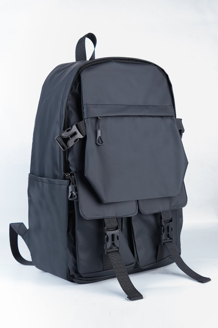 Alpha Tactical Utility Backpack – Pitch Black alternate view