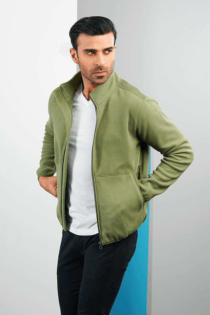 Sage Green Polar Jacket