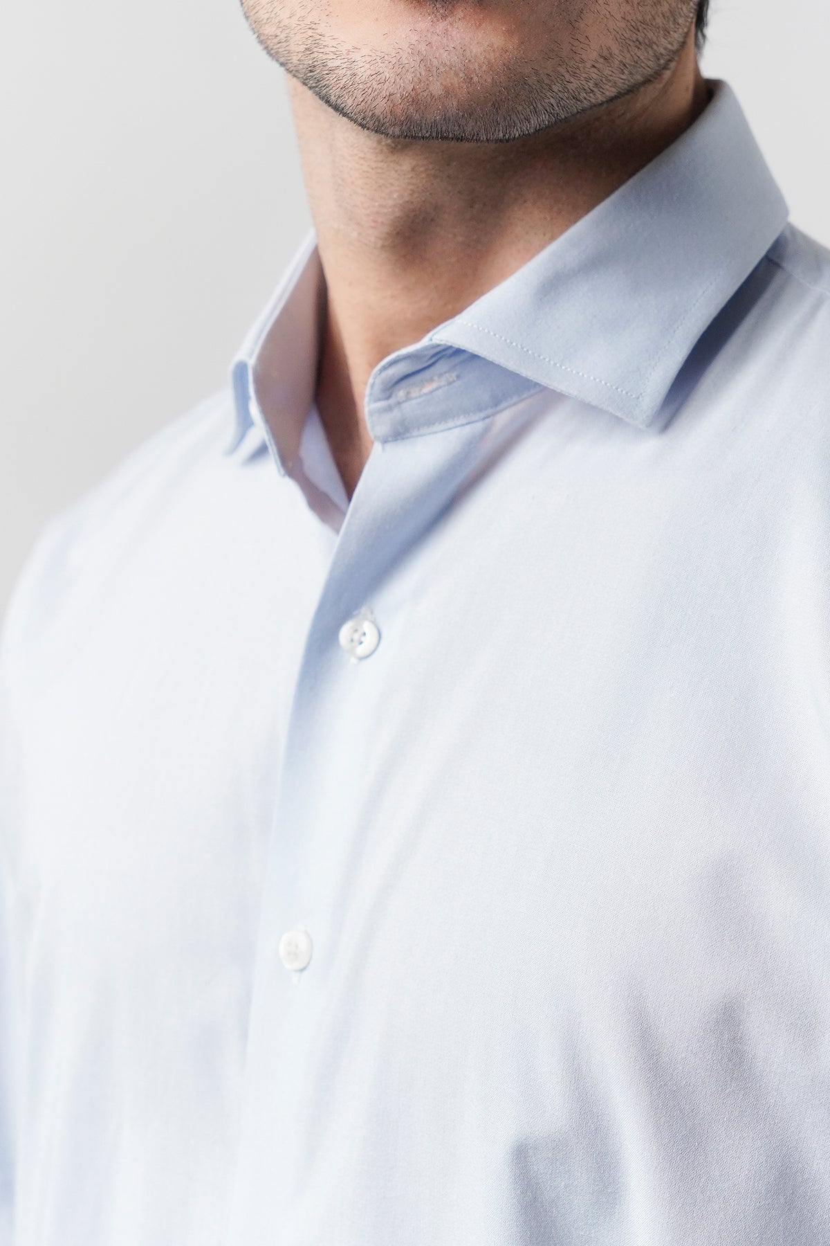 Plain Shirt - Sky Blue alternate view
