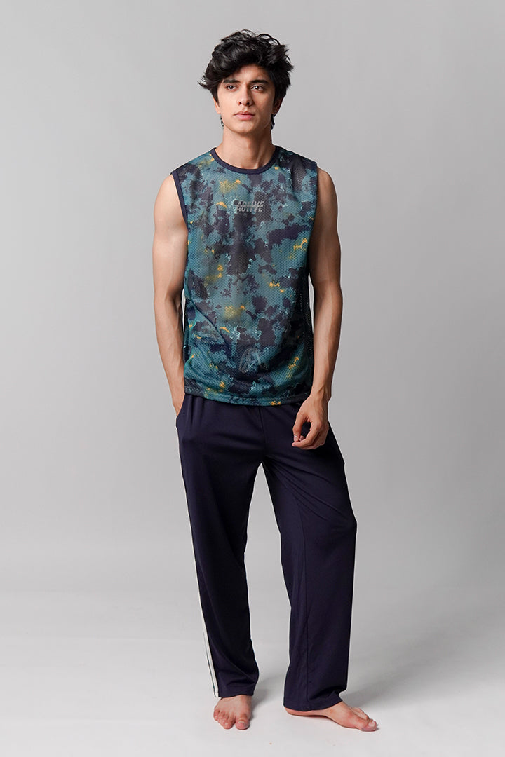 Mesh Tank Top - Camouflage