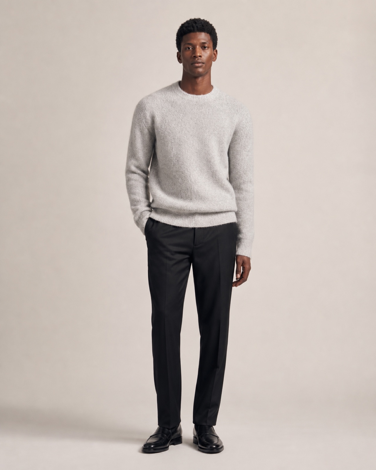 Brushed Merino Crew image 1
