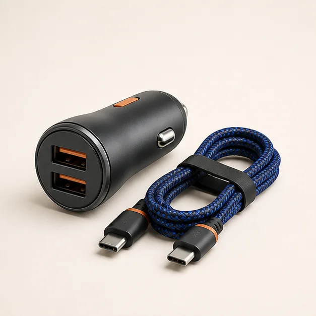 Relay Dual-Port Car Charger view 1