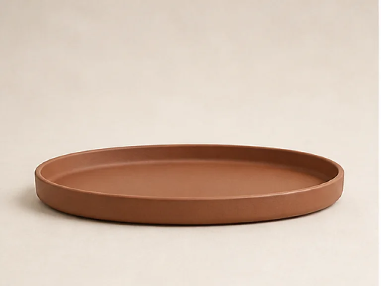 Oval Clay Serving Tray view 1