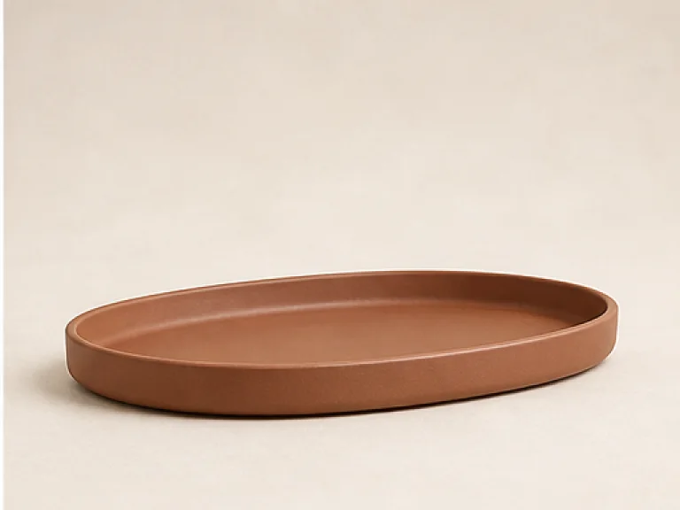 Oval Clay Serving Tray view 2