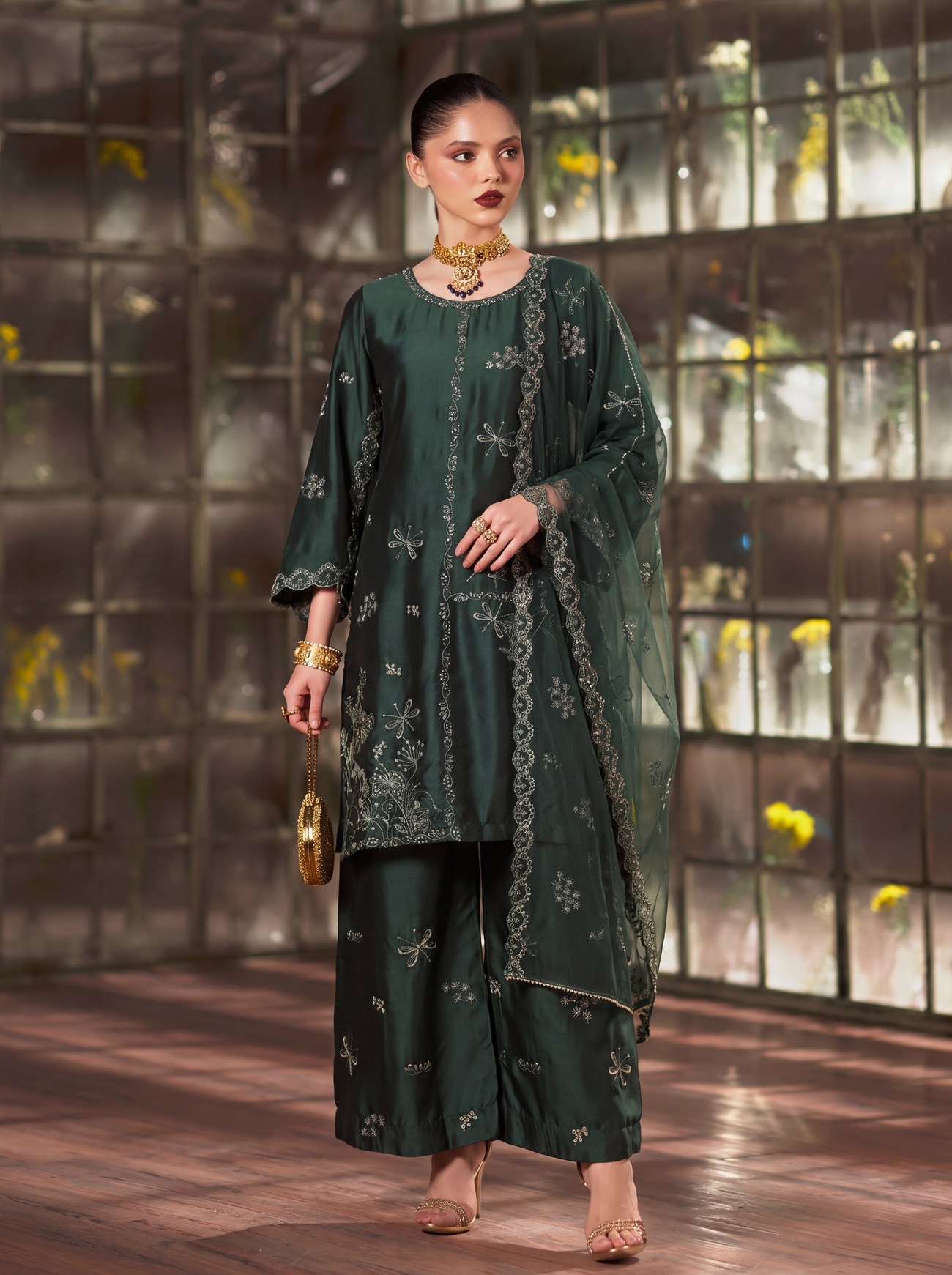 Zeenat Pret Silk Embroidery Collection — image 18