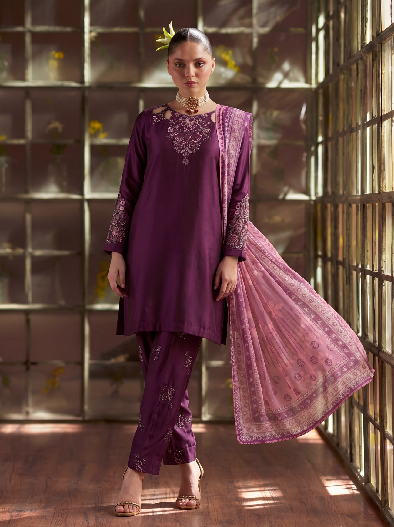 Zeenat Pret Silk Embroidery Collection — image 11