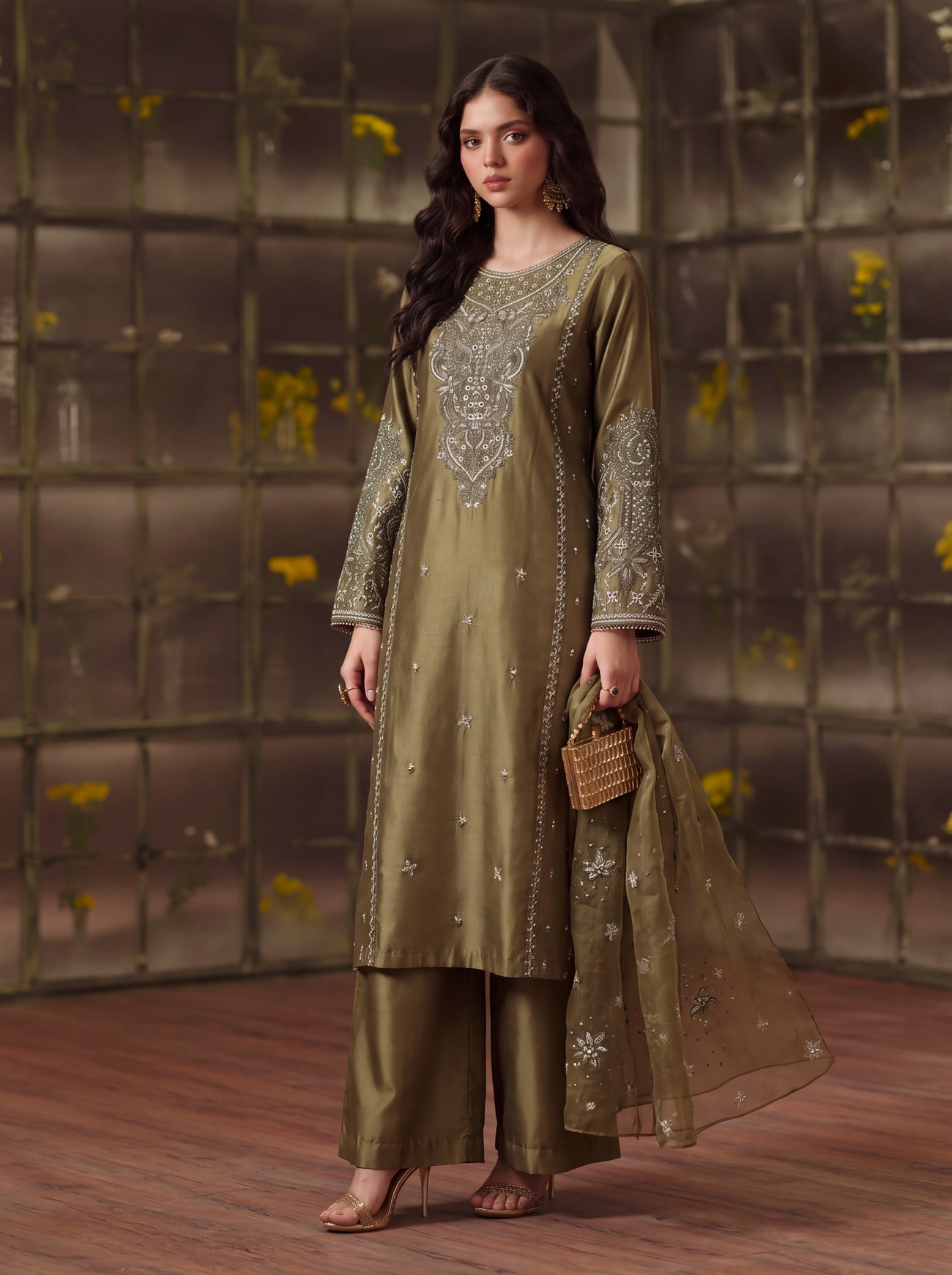Zeenat Pret Silk Embroidery Collection — image 5