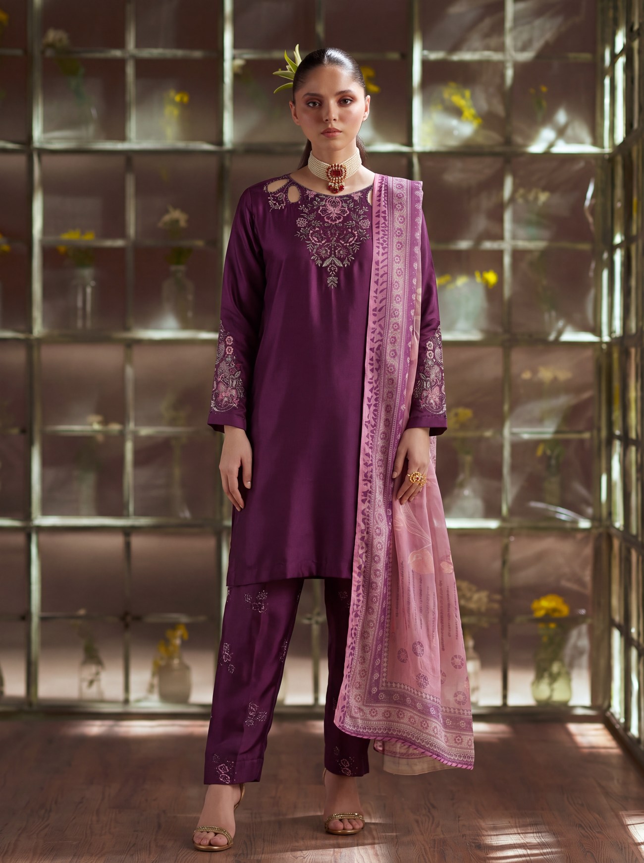 Zeenat Pret Silk Embroidery Collection — image 9