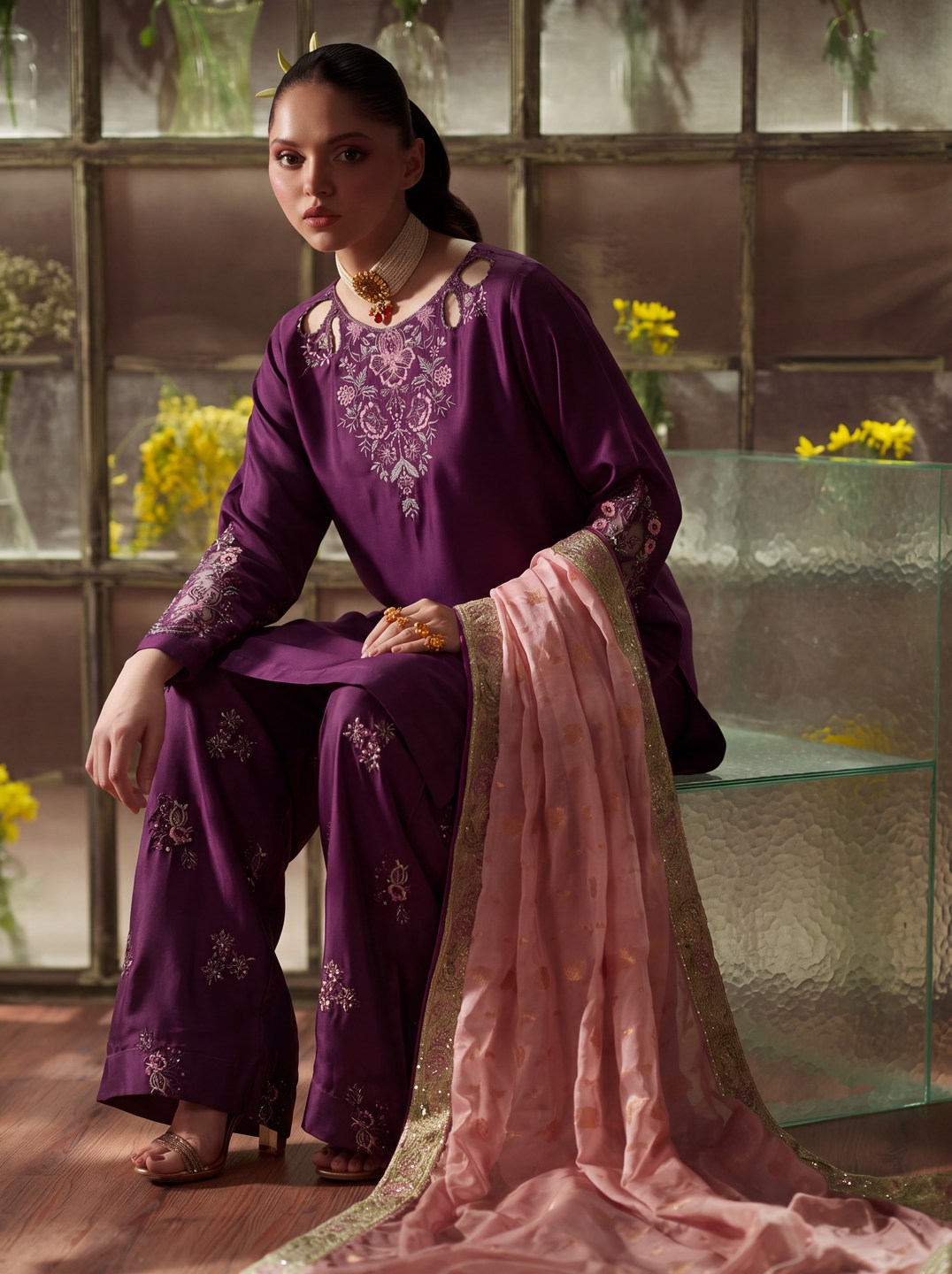 Zeenat Pret Silk Embroidery Collection — image 12