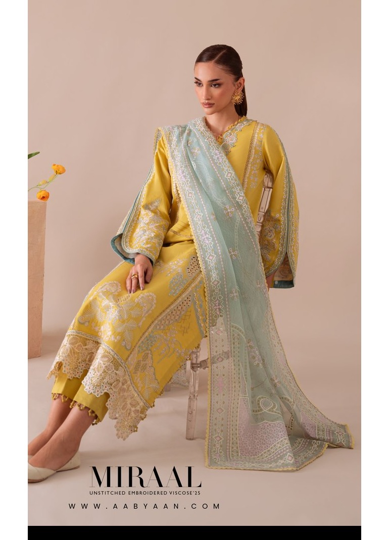 Miraal Embroidered Viscose Collection